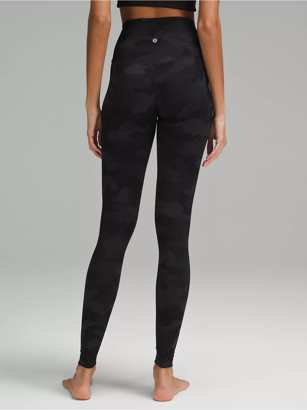 lululemon athletica align Black Camo High-Rise Leggings with Side Pockets 🍋🖤 - Picture 3 of 6